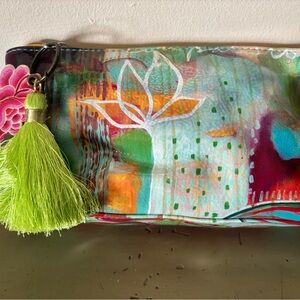 Colorful Clutch with Tassel